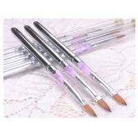 Customized Acrylic Nail Art Paint Painting Brush Manicure Brush Tool